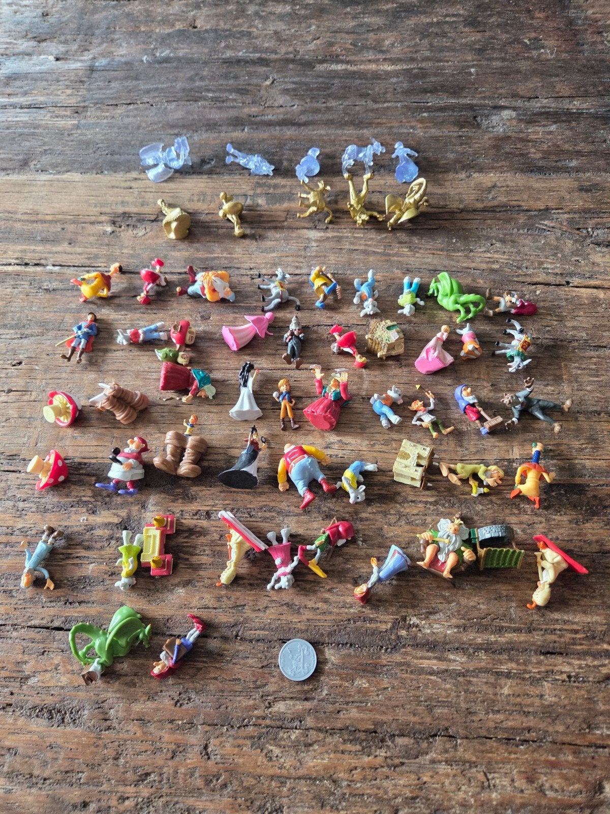 Complete collectie Efteling figuren (incl. goud en winter), Ophalen of Verzenden, Gebruikt, Beeldje of Poppetje