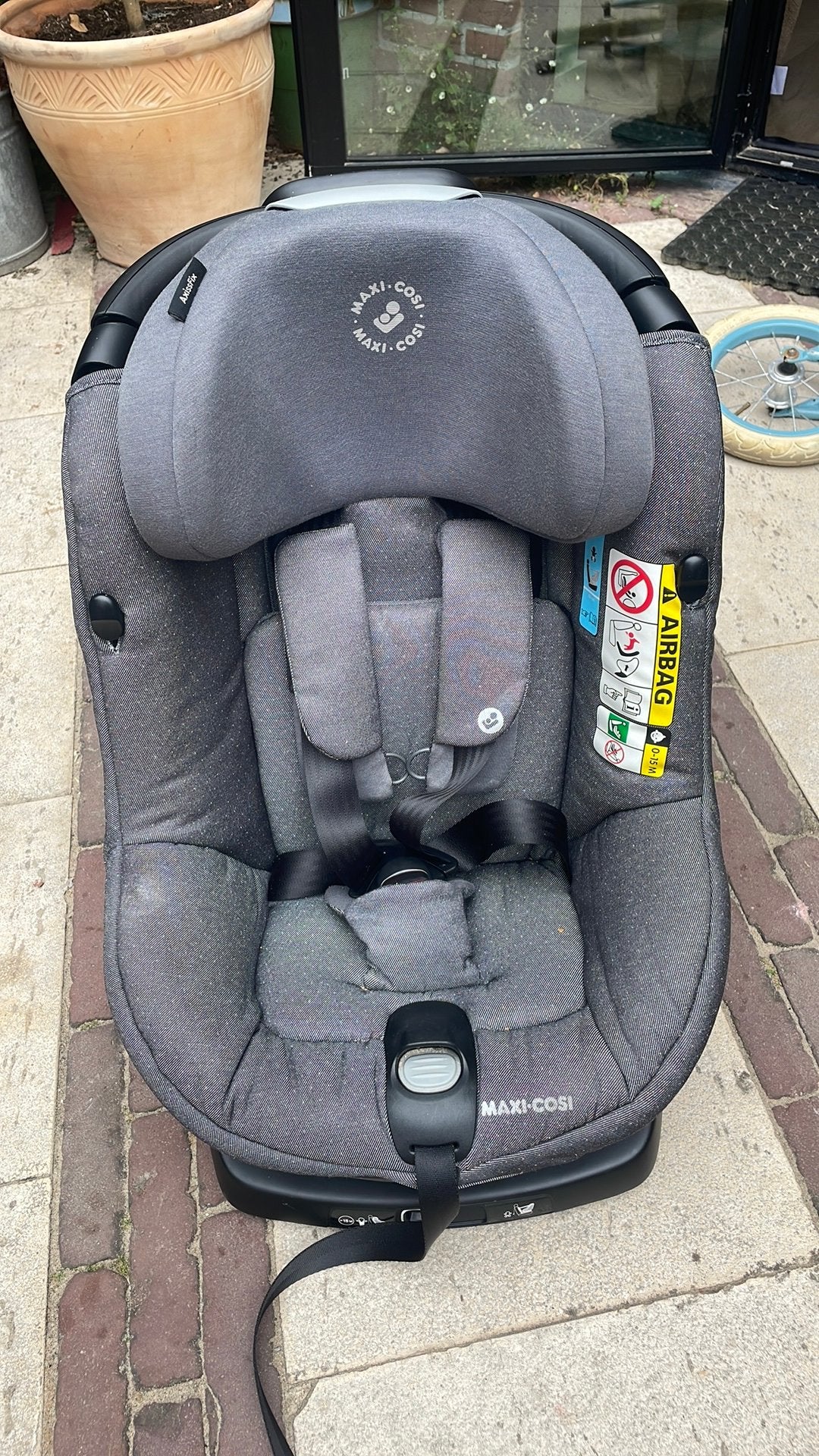 Autostoel maxi cosi axissfix, Kinderen en Baby's, Autostoeltjes, Ophalen, Zo goed als nieuw, Maxi-Cosi, Isofix