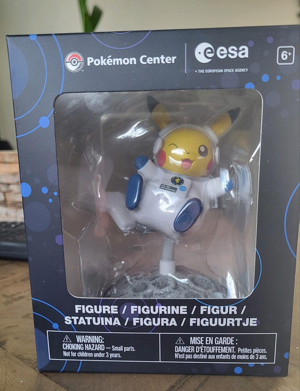 Pikachu Astronaut ESA Pokémon Center figurine PROMO, Verzamelen, Verzenden, Nieuw