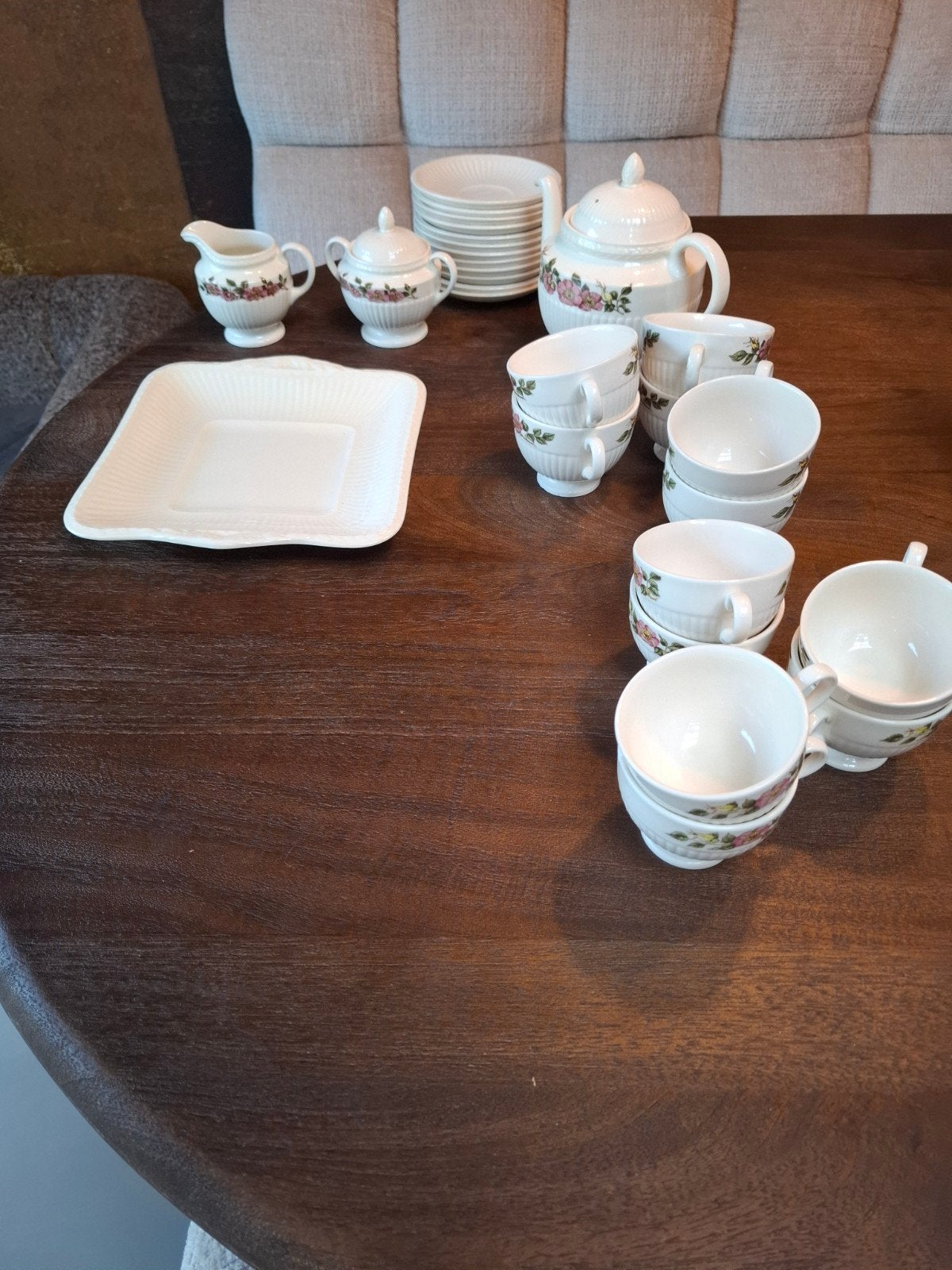 Wedgwood Briar Rose Servies, Ophalen, Gebruikt, Wedgwood, Porselein