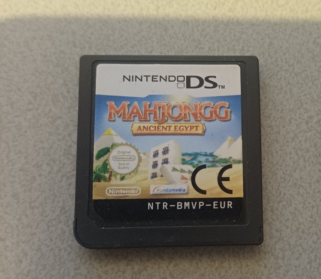 Mohjongg: Ancient Egypt - Nintendo DS, Ophalen, Puzzel en Educatief, Gebruikt, 1 speler