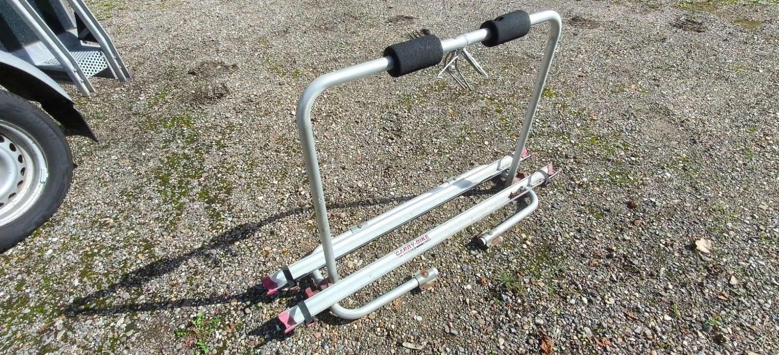 Fiamma Carry-Bike fietsendrager voor caravan, Caravans en Kamperen, Ophalen of Verzenden, Gebruikt