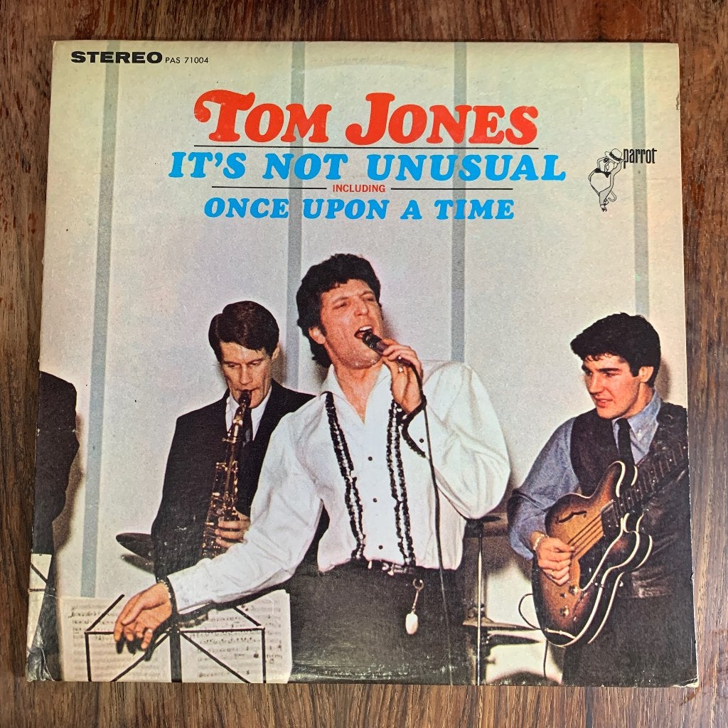 TOM JONES It's Not Unusual USA persing 1965 met unieke hoes, LP, Gebruikt, Pop, Ophalen of Verzenden