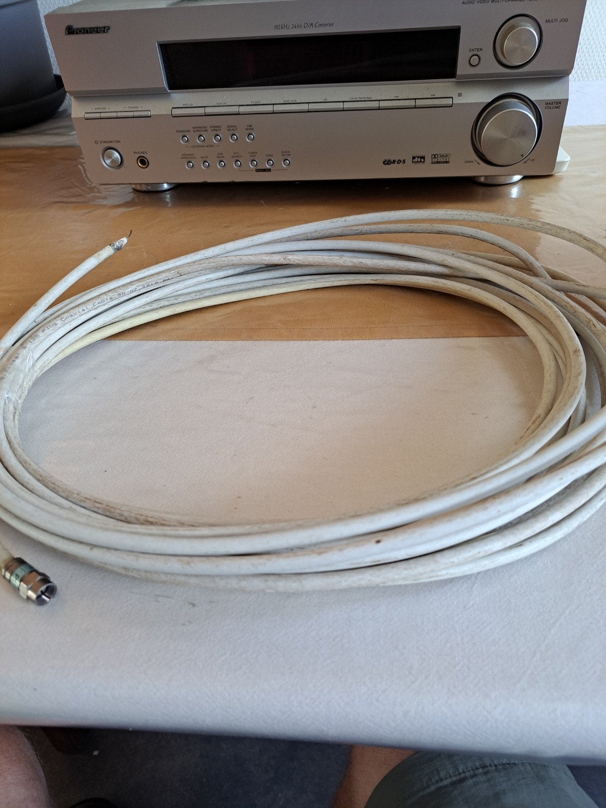 fm antenne en kabel, Ophalen, Gebruikt, Minder dan 60 watt, Overige merken