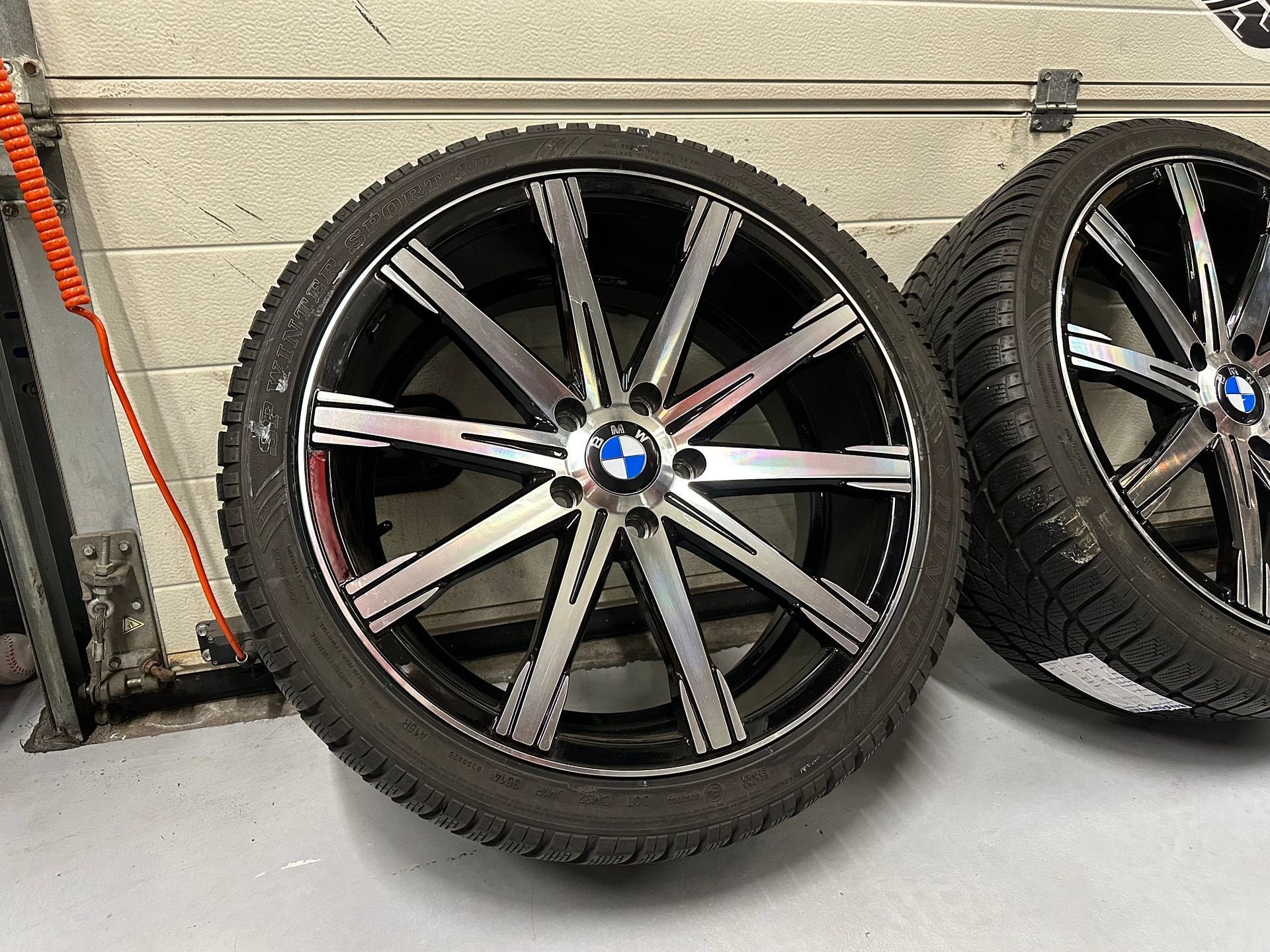 19inch BMW M Style Breedset Look Velgen NIEUW Winterbanden 5, 19 inch, -, -, Banden en Velgen