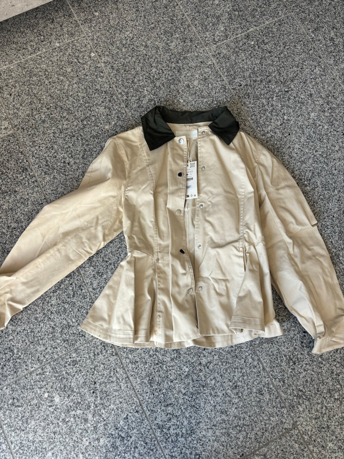 Zara jas gloednieuw, Verzenden, Nieuw, Maat 38/40 (M), Beige