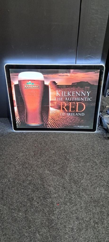 Kilkenny Reclameverlichting - Lichtbak, Ophalen of Verzenden, Reclamebord, Plaat of Schild, Overige merken