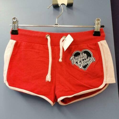 Nik & Nik (nikkie plessen) rode shorts broek mt 128 nr 34892, ., Nik&Nik, Zo goed als nieuw, .