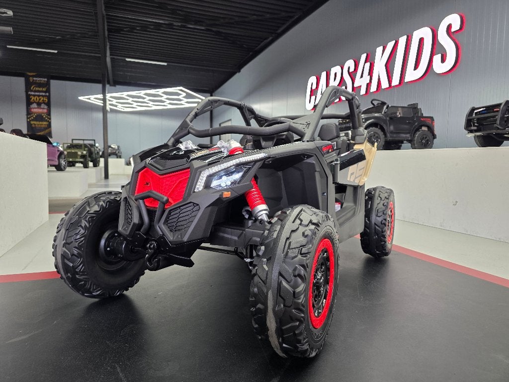 KInder Buggy Can Am - 24 volt - 2 pers. - leren zit - met RC