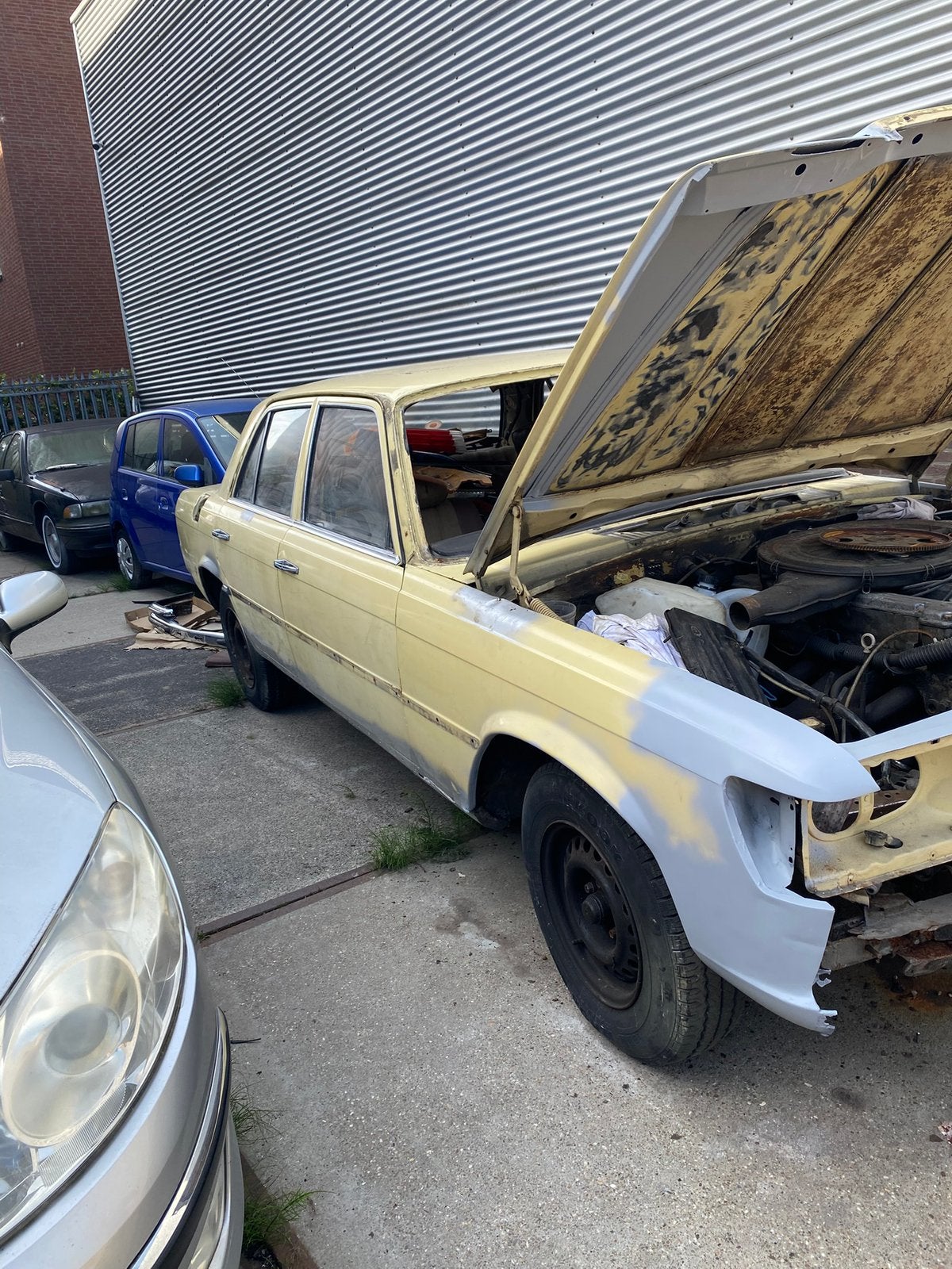 onderdelen mercedes w116 bij 1972, Ophalen