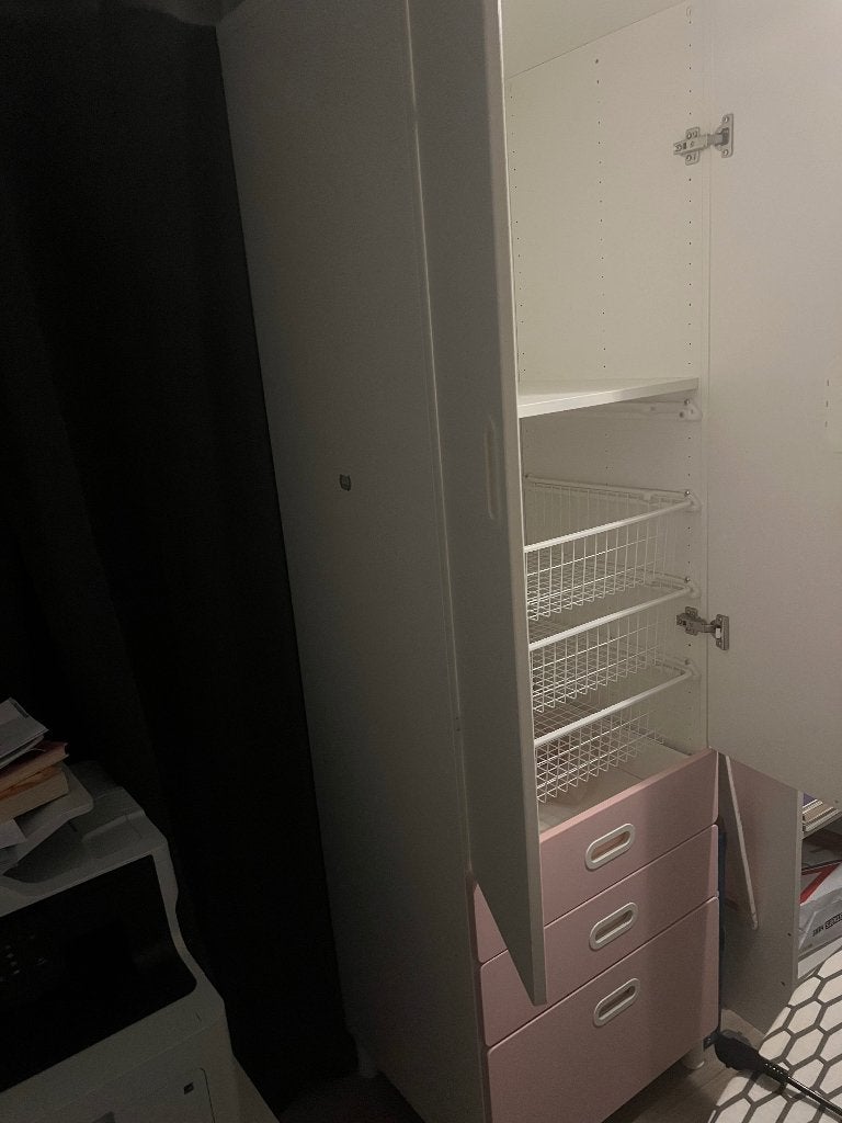 Kledingkast te koop, Ophalen, 50 tot 100 cm, Zo goed als nieuw, Met lade(s)