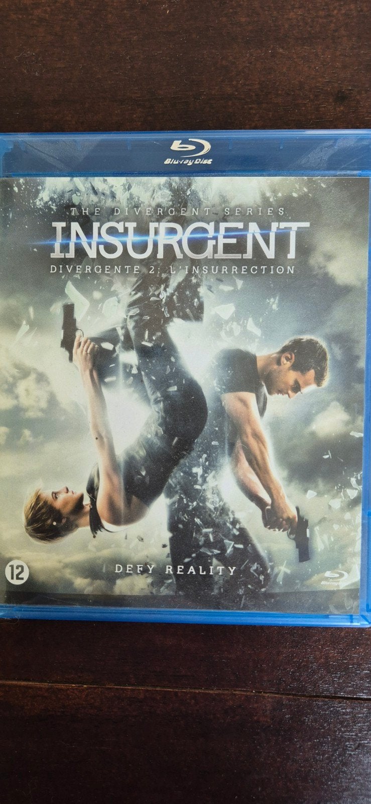 Insurgent blu-ray, Ophalen of Verzenden, Zo goed als nieuw