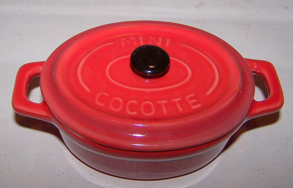 Gusta Mini Cocotte ovenpannetje rood. Nieuw., Ophalen of Verzenden, Nieuw, Overige materialen, Overige typen