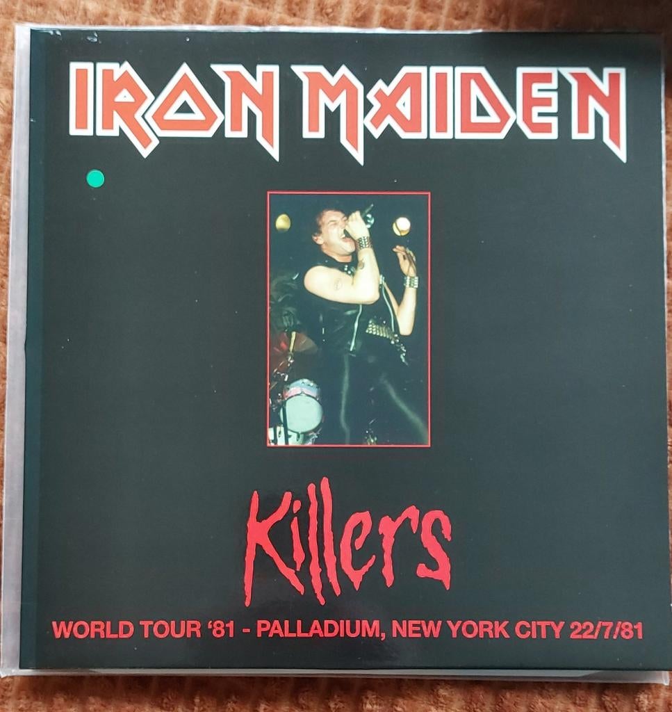 Iron maiden Killers green vinyl, Ophalen of Verzenden, Zo goed als nieuw