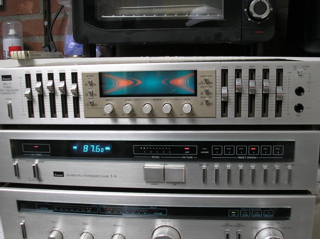 Sansui, Ophalen of Verzenden, Gebruikt, Minder dan 60 watt, Overige merken