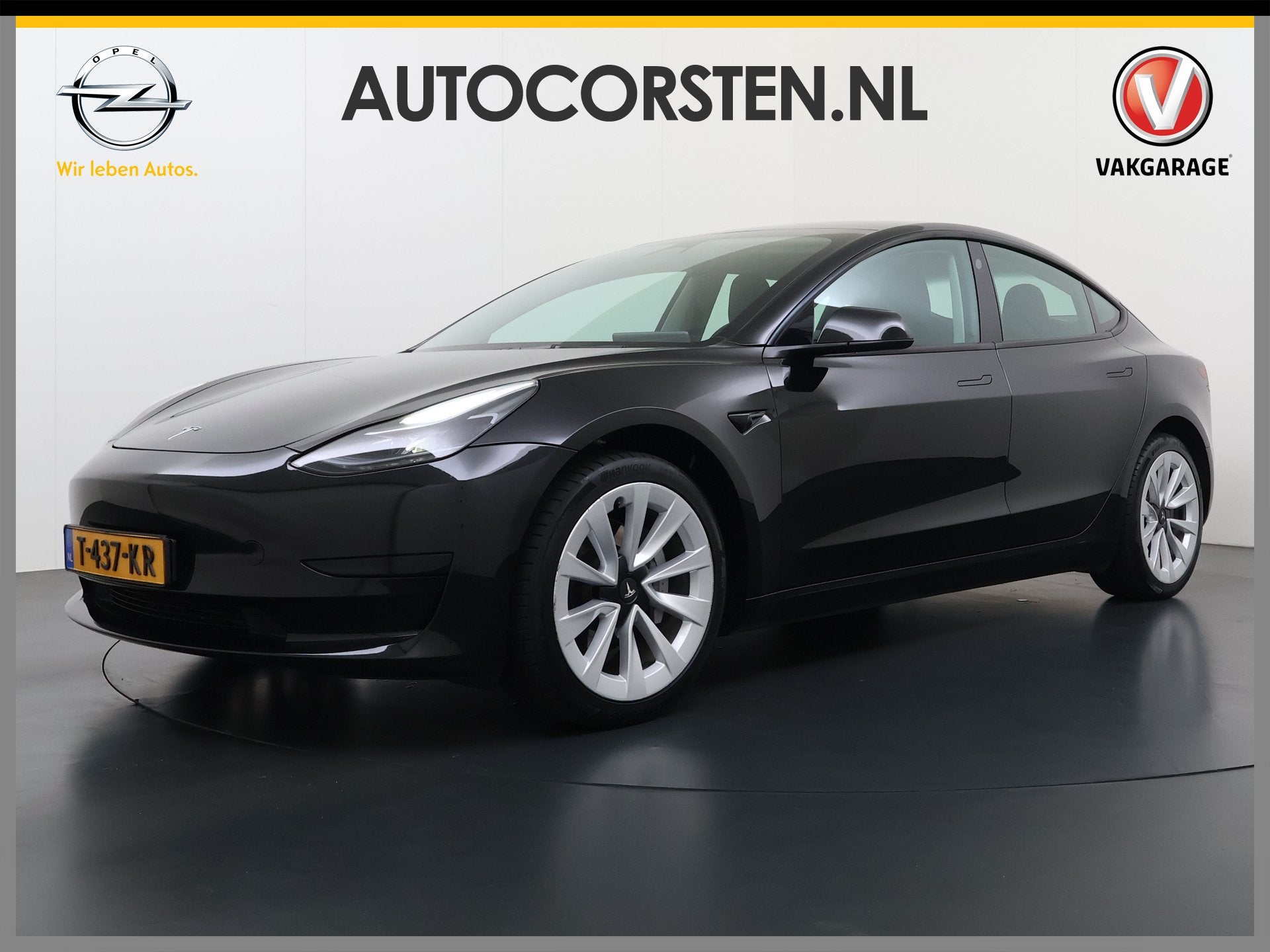 Tesla Model 3 Standard RWD Plus 60kWh Warmtepomp LFP-Accu SO, Auto's, Tesla, Automaat, Achterwielaandrijving, Gebruikt, Zwart