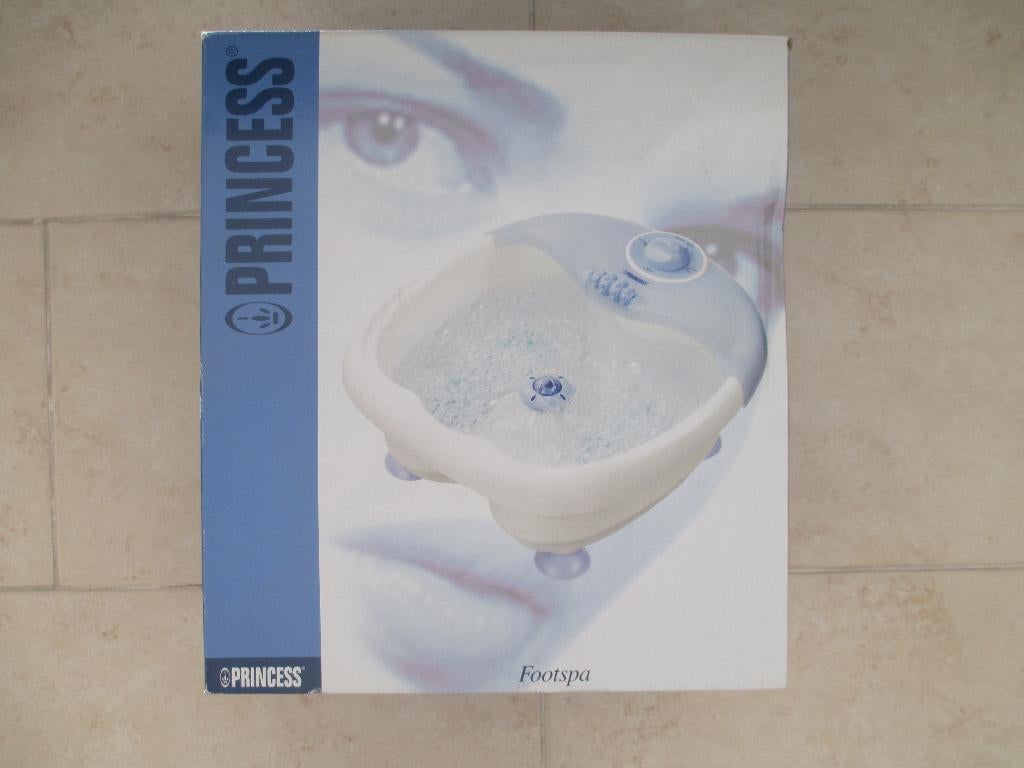 Voetenbad Princess Footspa type 5774, massage, verwarming, Ophalen of Verzenden, Zo goed als nieuw, Apparaat