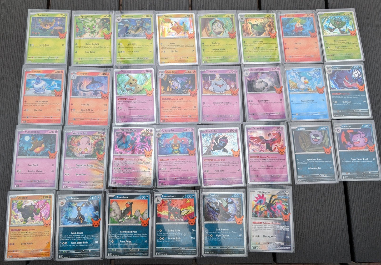 Pokemon Trick or Trade Compleet 2022 - 2023 - 2024 Ook los, Ophalen of Verzenden, Zo goed als nieuw, Meerdere kaarten, Foil