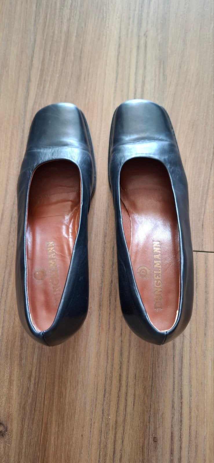 Dungelmann donkerblauwe pumps, maat 40, Ophalen of Verzenden, Zo goed als nieuw, Blauw