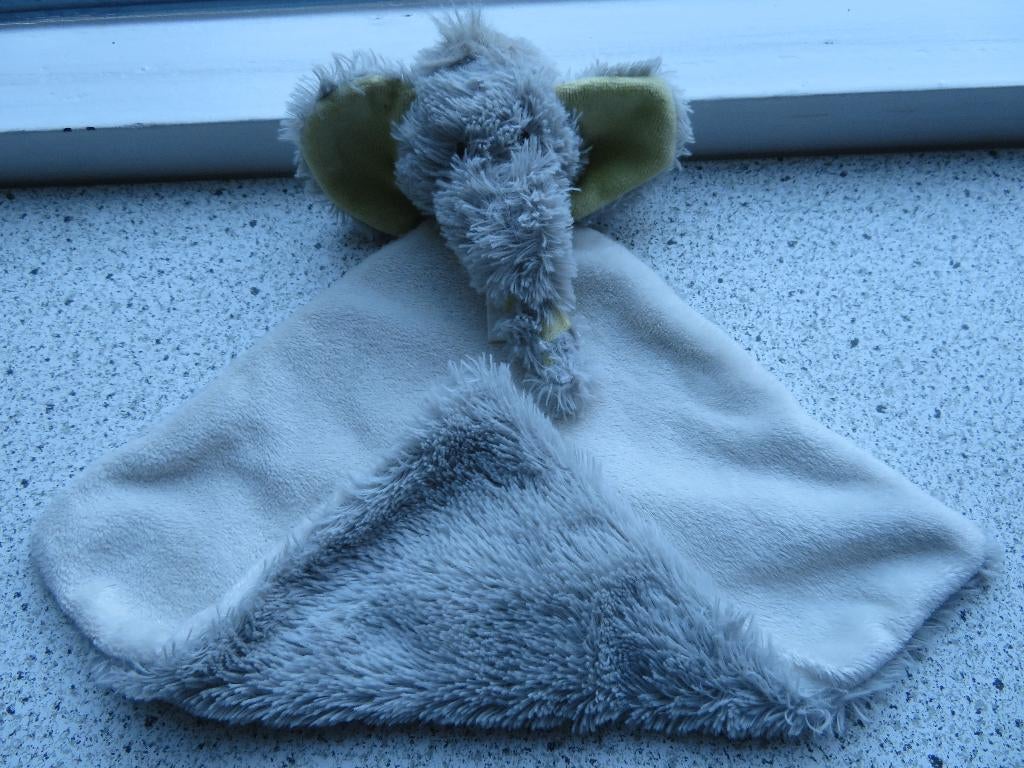 Knuffeldoek olifant Tobias merk Happy Horse, Happy Horse, Ophalen of Verzenden, Zo goed als nieuw, Wasbaar