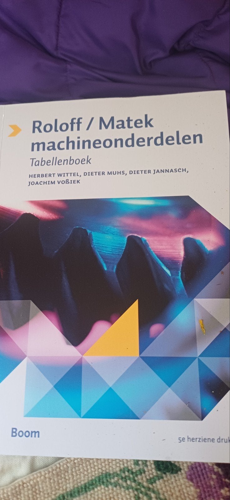 Roloff / Matek Machineonderdelen Tabellenboek - 5e druk, Boeken, Studieboeken en Cursussen, Herbert Wittel, Dieter Muhs, Dieter Jannasch, Joachim Voßbiek