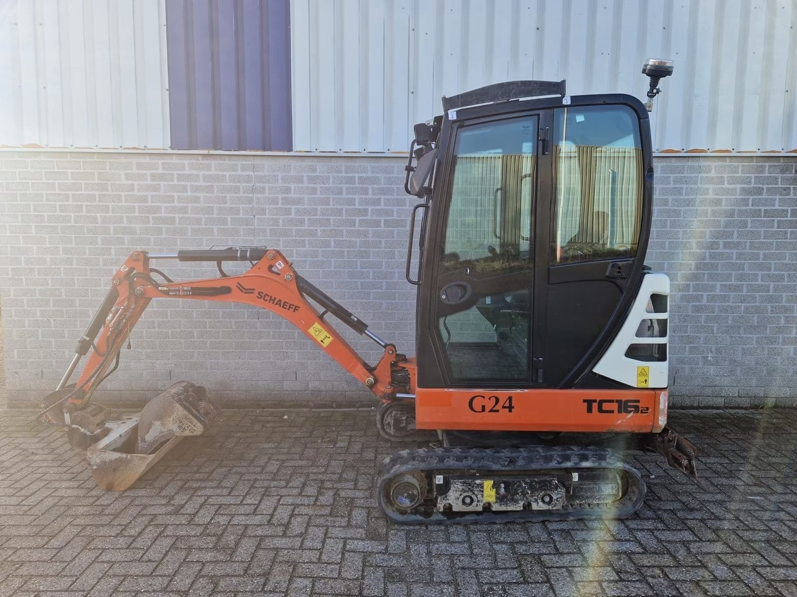 Yanmar TC22, Graafmachine
