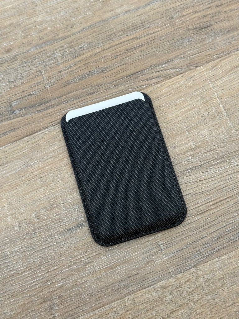 Nieuw zwart merkloze magsafe portemonnee kaarthouder pasjes, Ophalen of Verzenden, Nieuw, Zwart, Overige merken