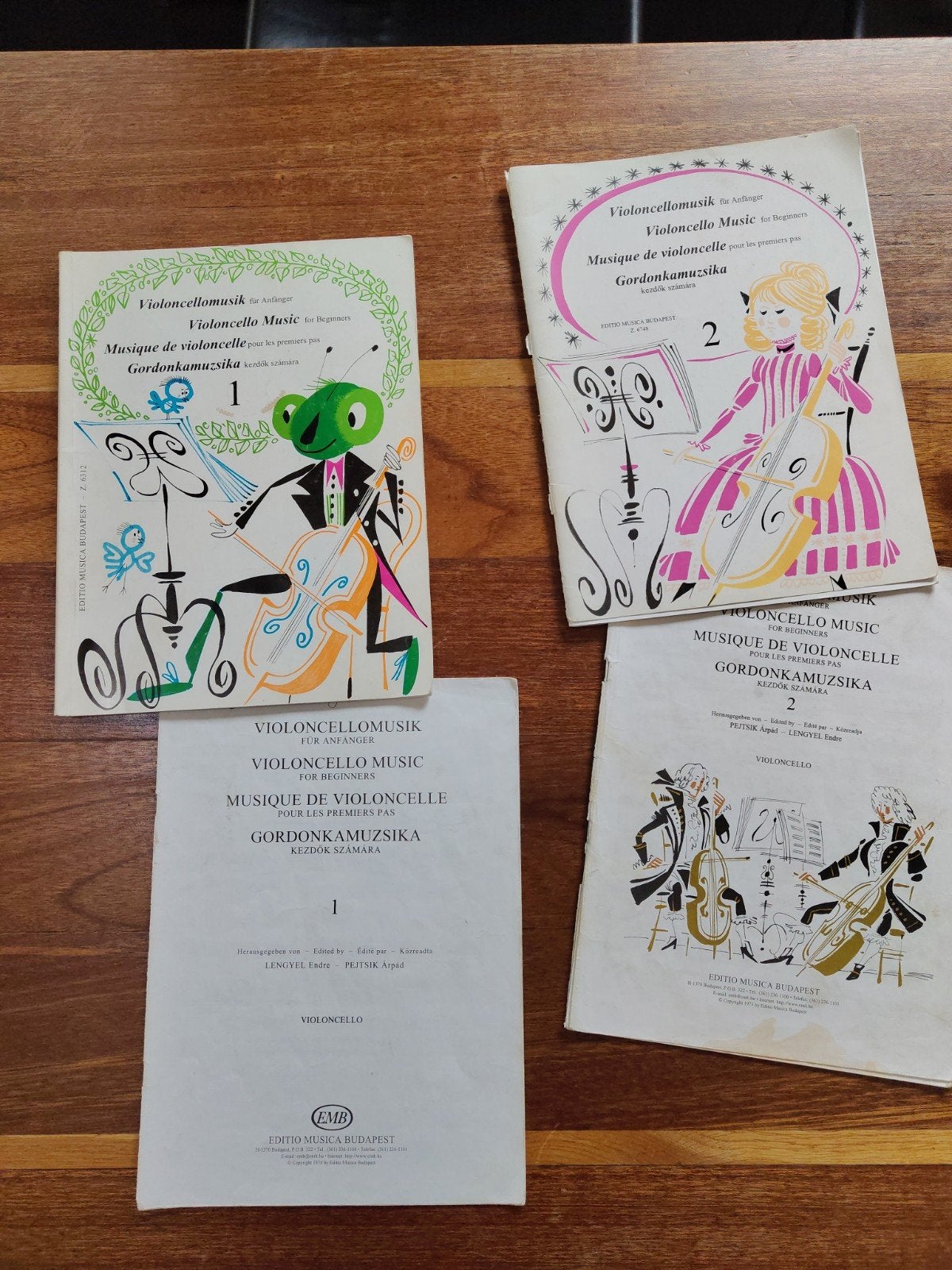 Violoncellomuziek voor beginners - Boek 1 & 2, Gebruikt, Klassiek, Les of Cursus, Ophalen of Verzenden