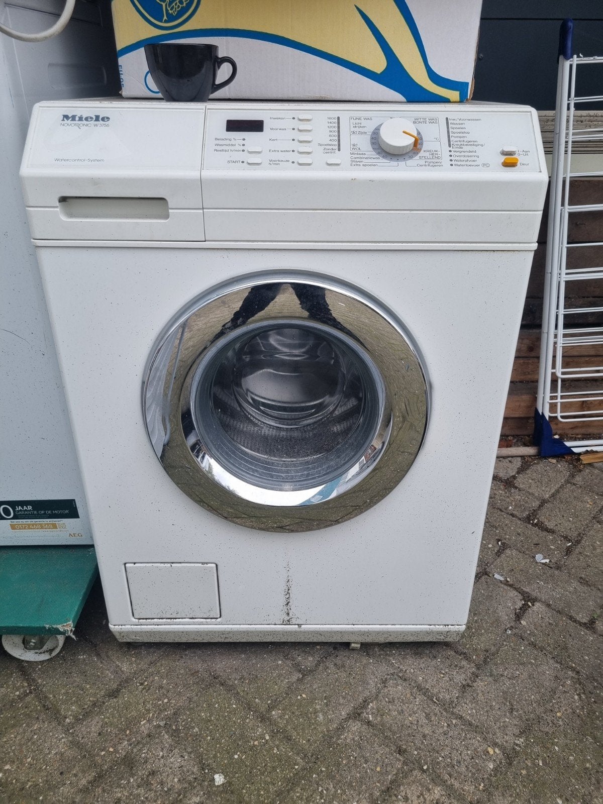 Miele Novotronic W 956 Wasmachine - Gebruikt, 1200 tot 1600 toeren, Gebruikt, 4 tot 6 kg, Ophalen of Verzenden