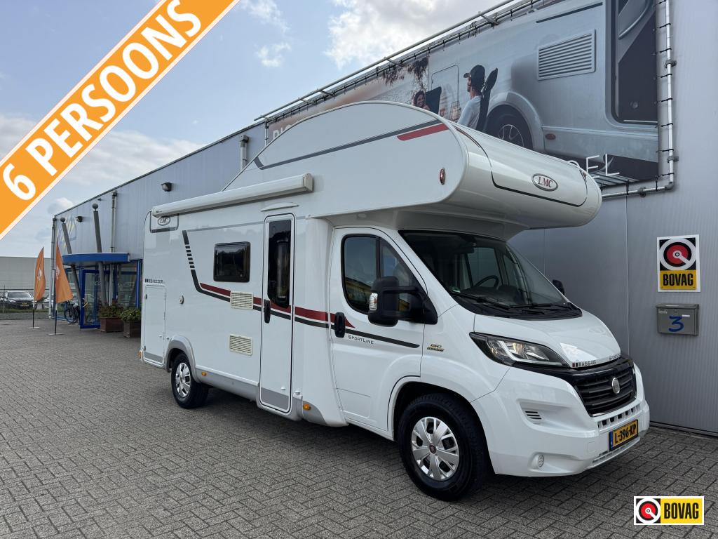 LMC Breezer 664 Luxe 6 persoons, Caravans en Kamperen, Campers, Luifel, Airbags, Alkoof, Ringverwarming