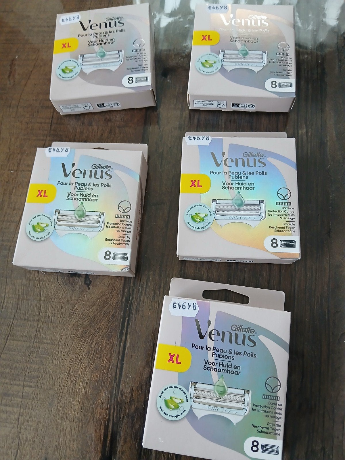 partijtje venus scheermesjes, Ophalen of Verzenden, Nieuw, Overige typen