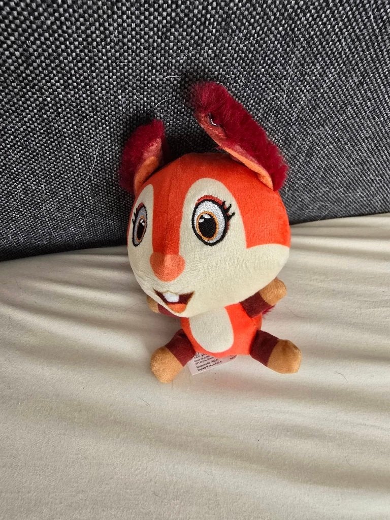 Leuk oranje eekhoorn knuffeltje, Oranje, Overige typen, Ophalen of Verzenden, Zo goed als nieuw