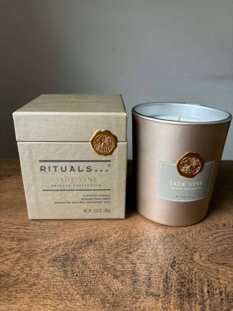 Rituals Jade Vine Kaars 360g, Overige materialen, Beige, Nieuw, Ophalen of Verzenden