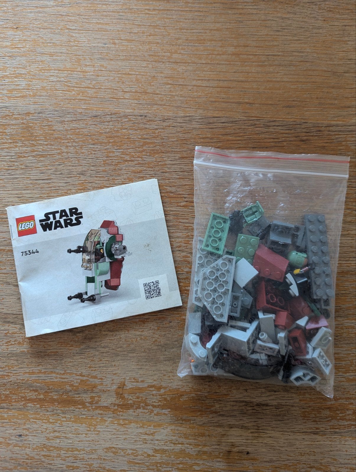 Lego 75344 Star Wars Boba Fetts Starship Microfighter. IZGS, Star Wars, Lego, Compleet, Ophalen of Verzenden