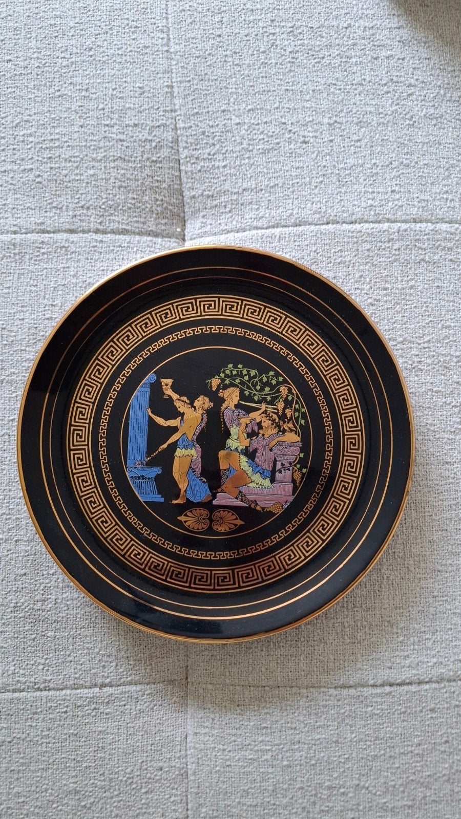 Decoratieve wandbord met Griekse mythologie, Antiek en Kunst, Ophalen of Verzenden