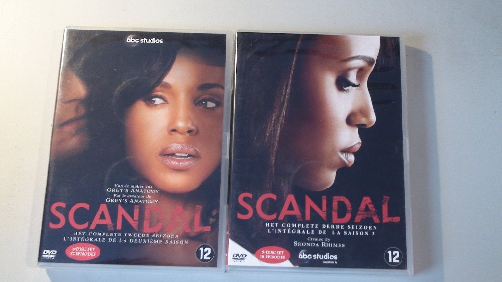 Scandal seizoen 2 en 3, Alle leeftijden, Nederlands, Ophalen of Verzenden, Zo goed als nieuw