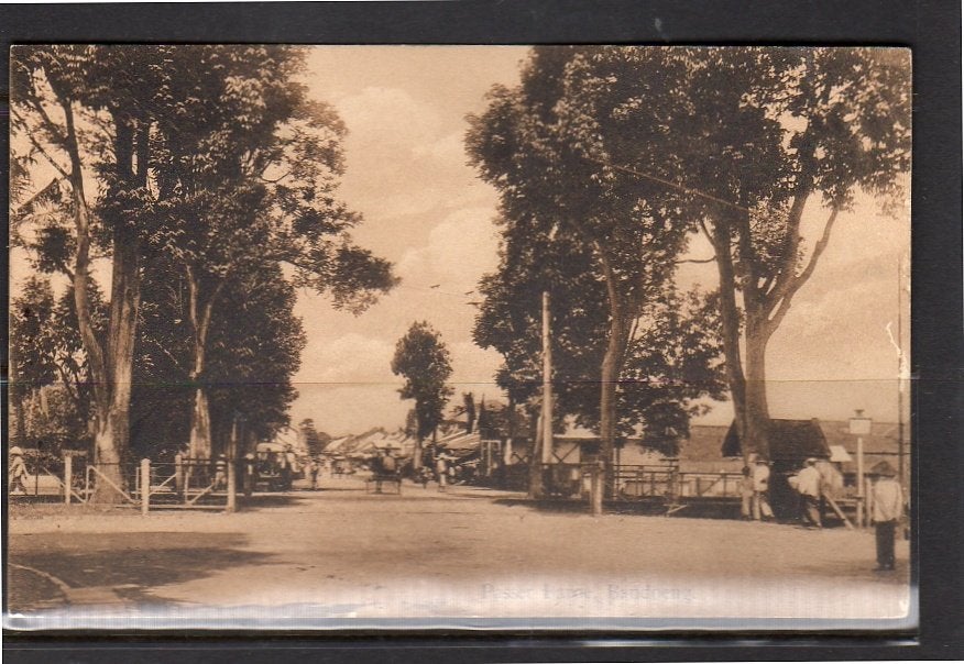 Ned Indië Pasar baroe Bandoeng  1900  Tjimahi, Verzamelen, Ophalen of Verzenden, Voor 1920, Frankrijk