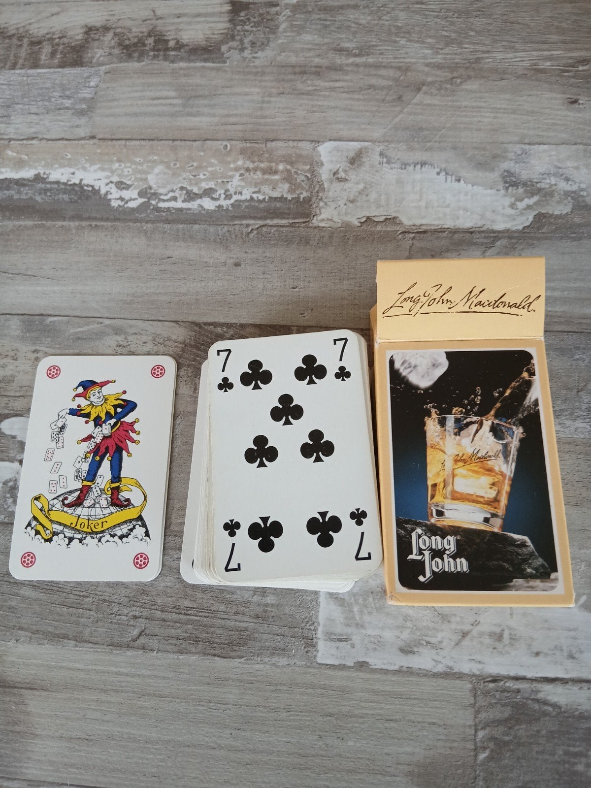Long John Macdonald speelkaarten, Vijf spelers of meer, Ophalen of Verzenden, Gebruikt, Long John Macdonald