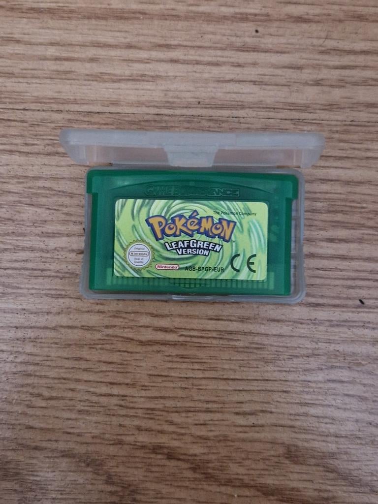 Pokemon leafgreen GBA, Spelcomputers en Games, Avontuur en Actie, 1 speler, Ophalen of Verzenden, Zo goed als nieuw