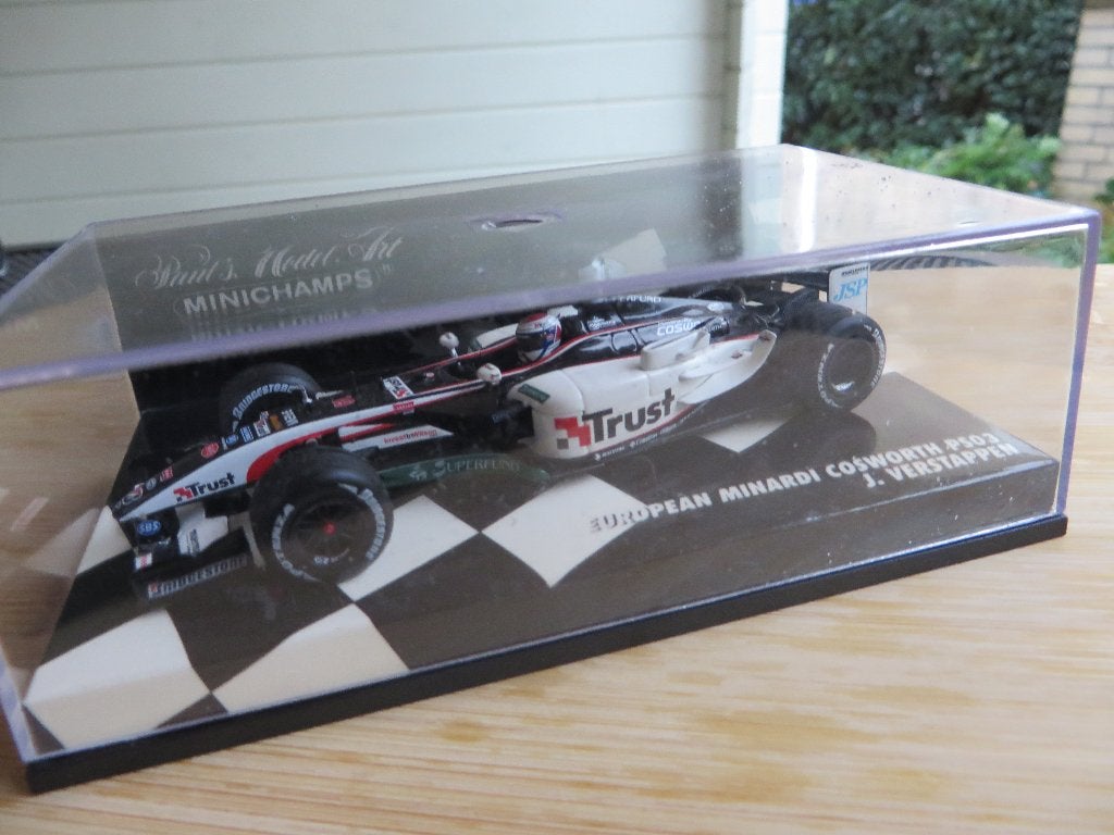 Minichamps 1:43 Jos Verstappen European Minardi Cosworth, Ophalen of Verzenden, Nieuw, Auto, MiniChamps