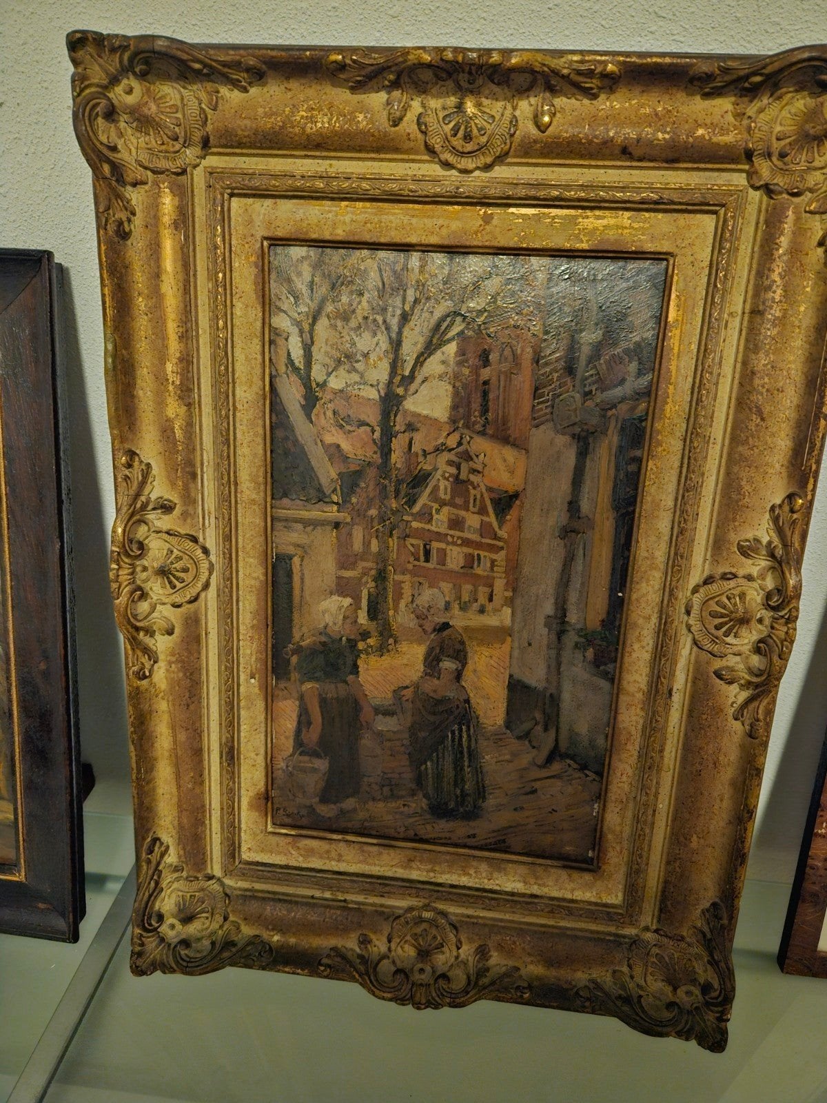 gezocht Paul Philippus Rink, Antiek en Kunst, Doek, Oud hollands, Origineel werk, Ophalen of Verzenden