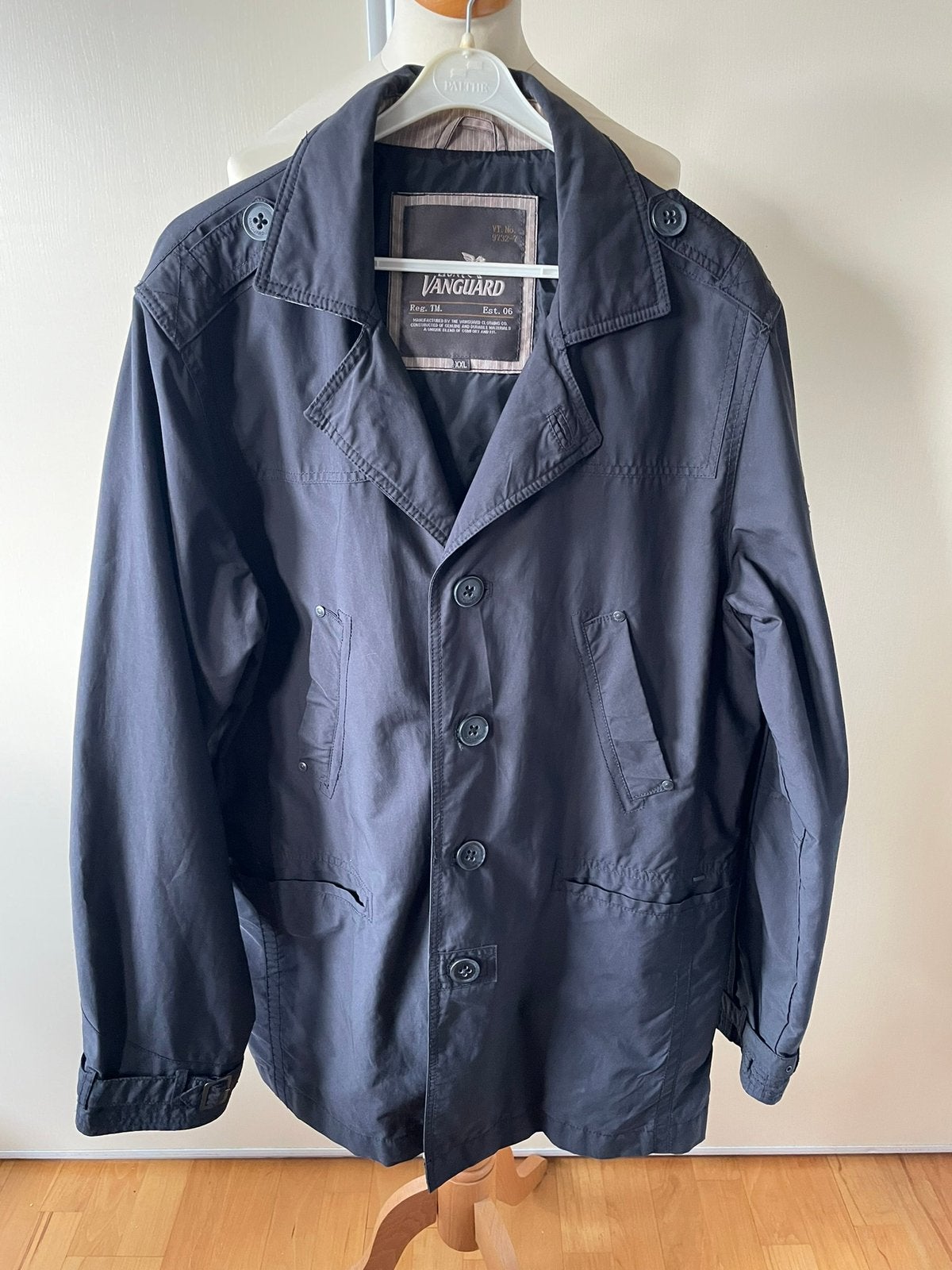 Vanguard herenjas, XXL, Ophalen of Verzenden, Zo goed als nieuw, Overige maten, Blauw