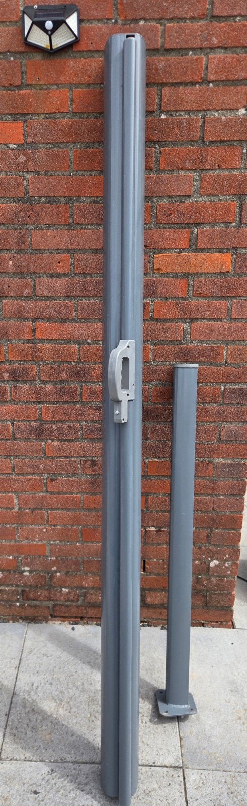 windscherm, Ophalen, Aluminium, Zo goed als nieuw, 200 cm of meer
