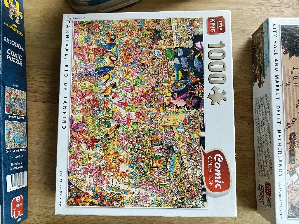 Puzels, Ophalen, 500 t/m 1500 stukjes, Zo goed als nieuw, Legpuzzel