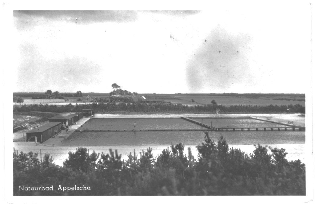 44101	Appelscha	Natuurbad	Zwembad	1949 Friesland	 Gelopen, Verzamelen, Ophalen of Verzenden, 1940 tot 1960, Gelopen, Friesland