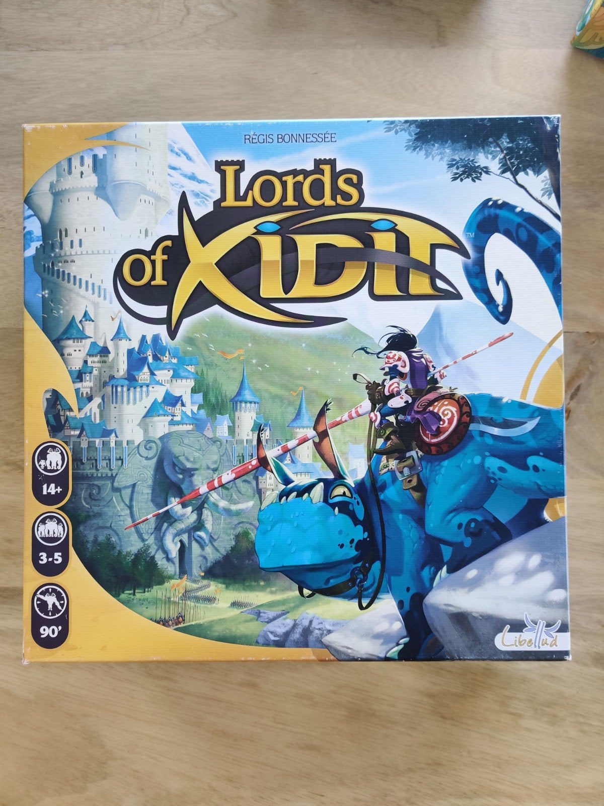 Lords of Xidit Bordspel - Strategisch Avontuur, Drie of vier spelers, Ophalen of Verzenden, Gebruikt, Libellud