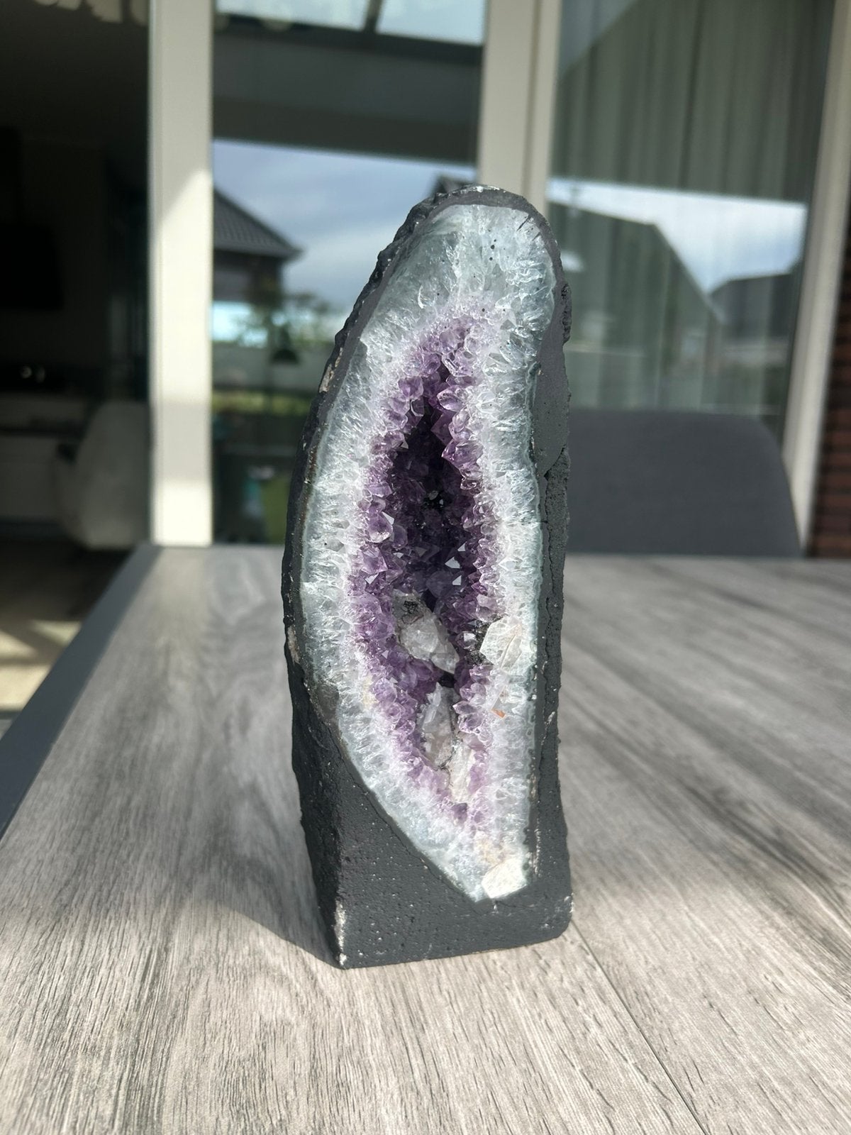 Amethist kristal, Ophalen