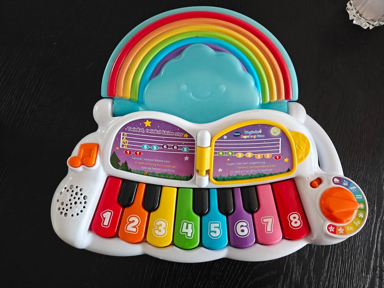 VTech Regenboog Piano: Muzikaal Plezier voor Kleintjes, Ophalen of Verzenden, Gebruikt, Overige typen, Met licht