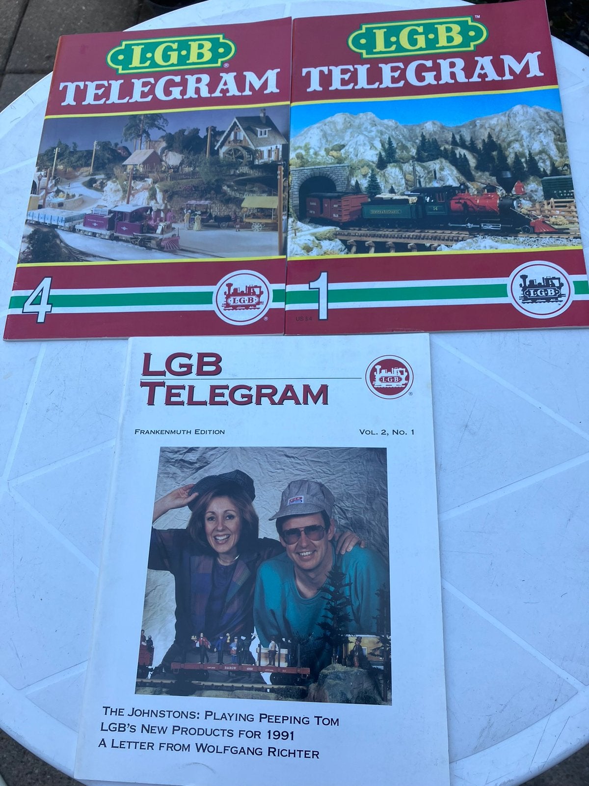 Lgb telegram engelstalig tijdschrift nog drie stuks, Ophalen of Verzenden, LGB