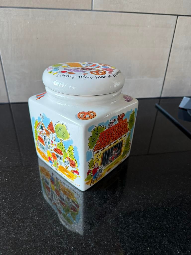 Blond amsterdam voorraadpot. Efteling, Ophalen, Zo goed als nieuw, Overige materialen, Pot, Bus of Blik